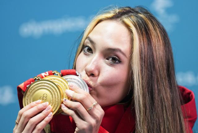 冬奥18日综述：谷爱凌夺金收官 挪威金牌优势难撼