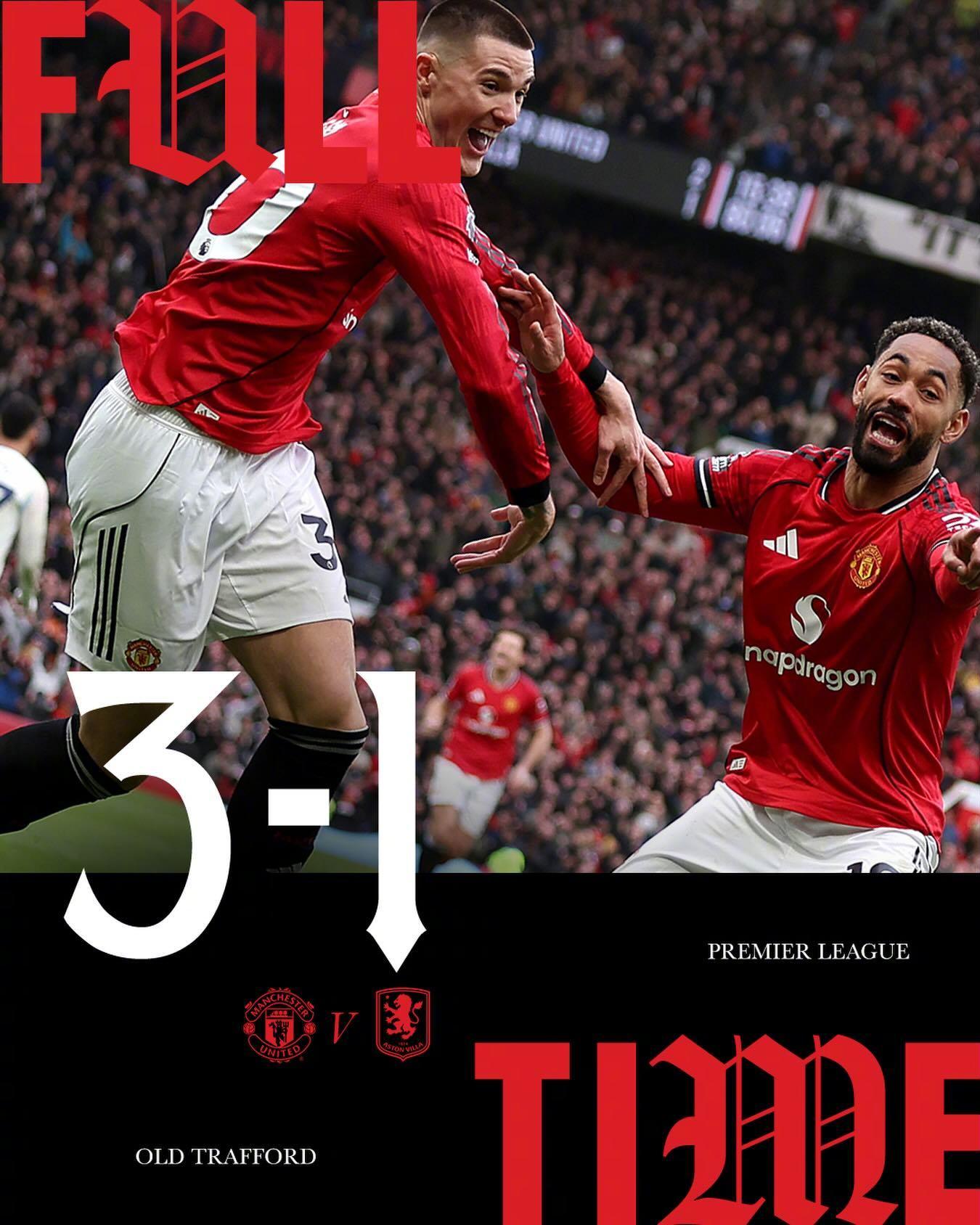 曼联锋霸太犀利：10场进8球，埃梅里搞砸了：3连败，争四前景恶化